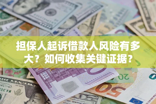 武汉担保人起诉借款人风险有多大？如何收集关键证据？