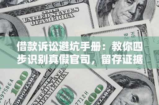 武汉借款诉讼避坑手册：教你四步识别真假官司，留存证据不踩雷