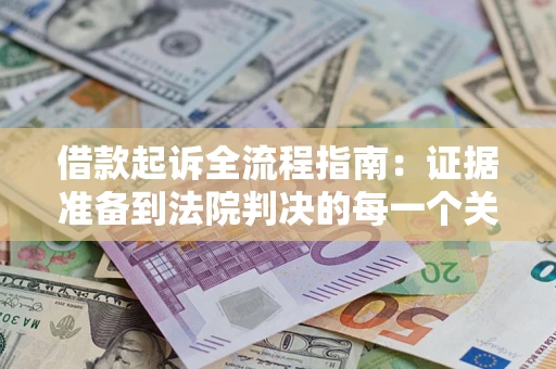 武汉借款起诉全流程指南：证据准备到法院判决的每一个关键步骤