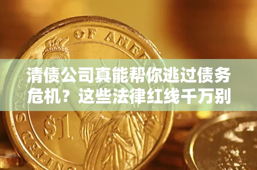 武汉清债公司真能帮你逃过债务危机？这些法律红线千万别踩
