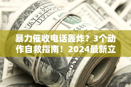 武汉暴力催收电话轰炸？3个动作自救指南！2024最新立案标准全解析